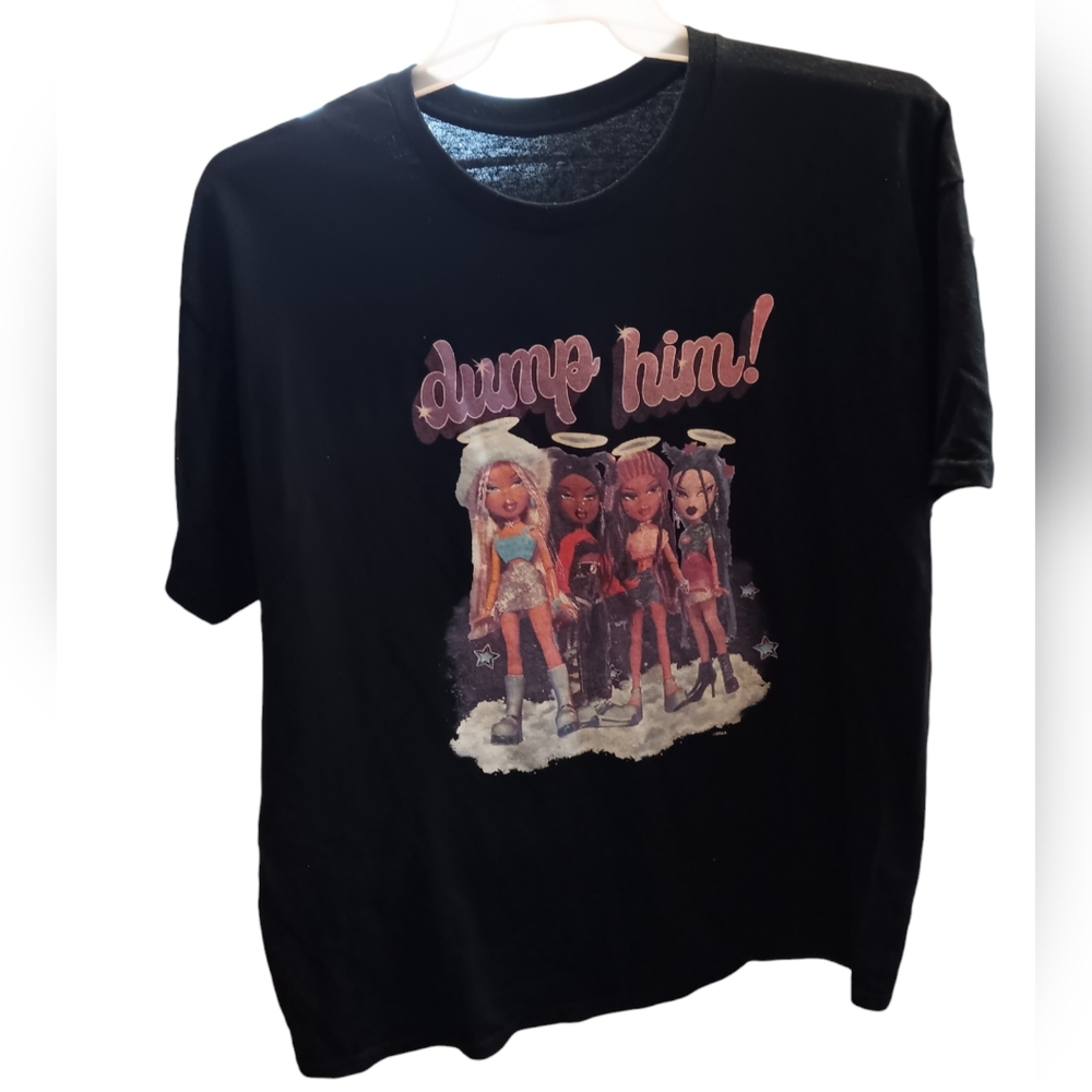 Bratz Dump Him Black T Shirt SIZE  XL